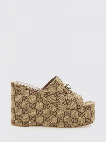 Wedge shoes woman Gucci