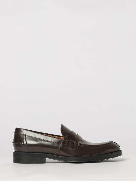 Mocassini Penny Tod's in pelle di vitello liscia con logo T Timeless impresso