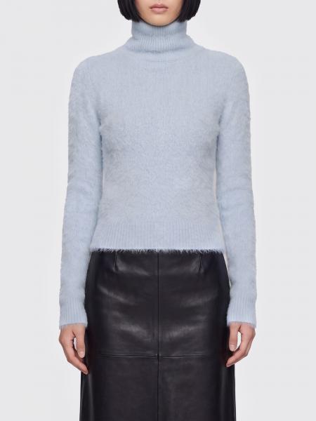 Pull col roulé slim fit Dondup en mélange d'alpaga et de mohair à manches longues