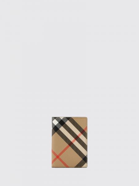 Vintage Check Coated Cotton Bifold Card Holder Burberry