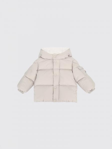 Doudoune matelassée Moncler pour garçon en polyester recyclé avec capuche