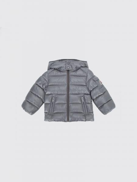Boy's Moncler Maya Down Jacket in Recycled Laqué Nylon with Hood