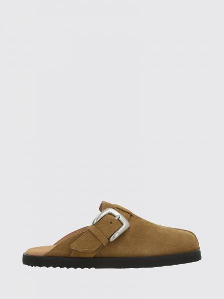 MAISON MARGIELA Tabi 시그니처 스플릿 토 스웨이드 뮬