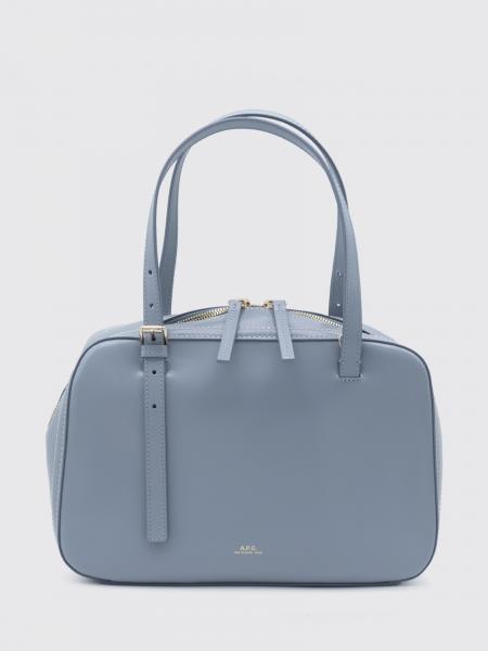 Virginie Smooth Leather Handbag A.P.C. with Removable Shoulder Strap