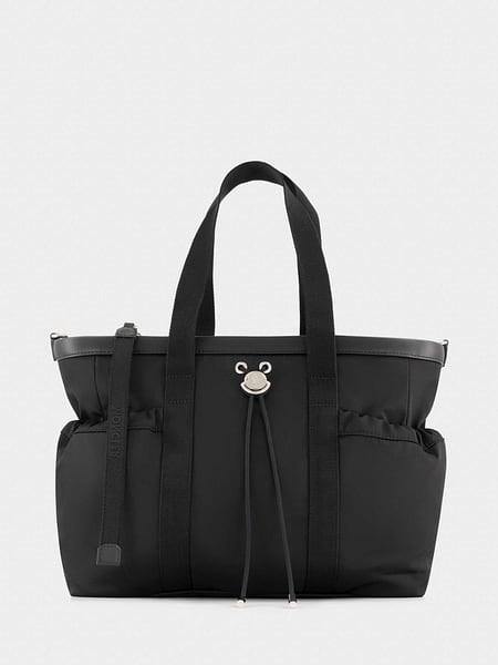Baby Utility Diaper Bag Moncler in Polyester with Changing Mat and Strap