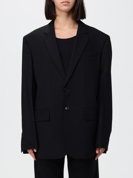 Blazer de un solo botón Phoebe Philo oversize de pura lana con cierre de un botón
