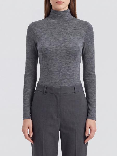 JIL SANDER 슬림 핏 퓨어 울 터틀넥 스웨터