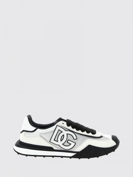 Dolce & Gabbana DG Athletic Leather and Nylon Sneakers with DG Monogram
