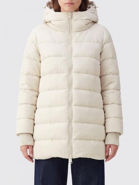 A-Shape Short Water-Repellent Nylon Herno Down Jacket with Hood