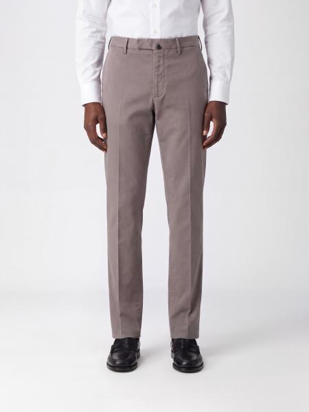 Incotex Slim Fit Stretch Cotton Chinos with Slant Pockets