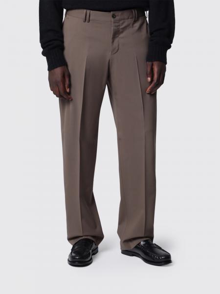 Wide-Leg PT Torino Tailored Trousers in Virgin Wool with a Mid-Rise Waist
