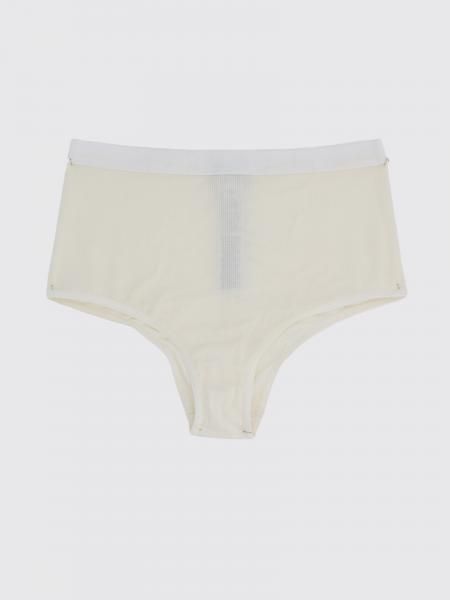 High-Waisted Ribbed Viscose Jersey Briefs MM6 Maison Margiela