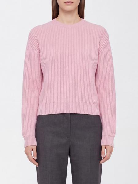 Jil Sander Pure Wool Crewneck Jumper with Dropped Shoulders