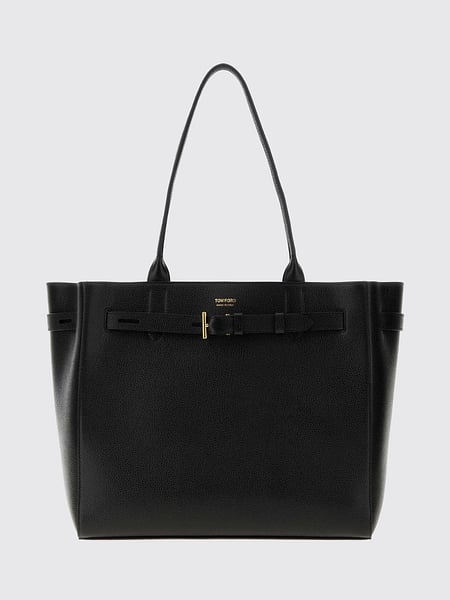 Tom Ford Audrey Medium Calfskin Tote Bag with Double Handle