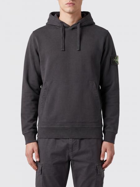 Sudadera con capucha Stone Island de algodón con parche del logo Compass