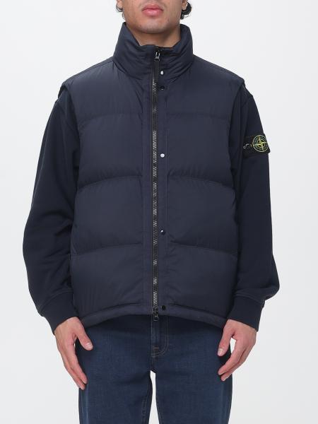 Stone Island Padded Water-Repellent Cordura® Nylon Vest with Funnel Neck