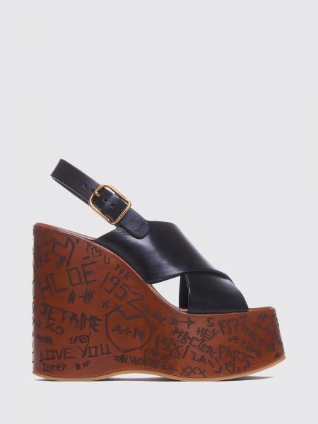 Wedge shoes woman ChloÉ