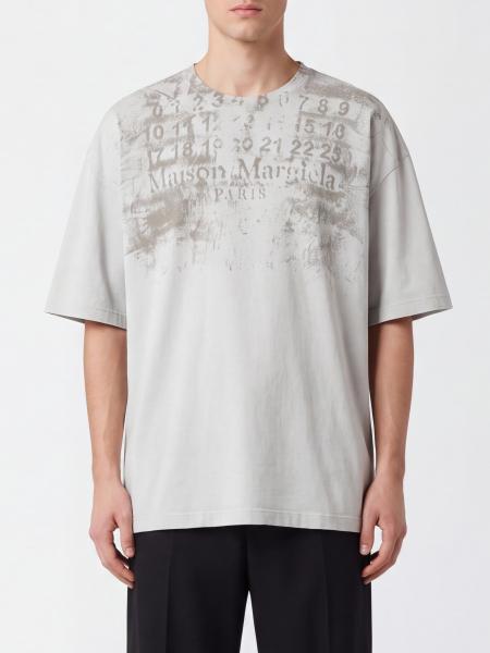 T-shirt Maison Margiela en coton coupe relaxed avec logo numérique
