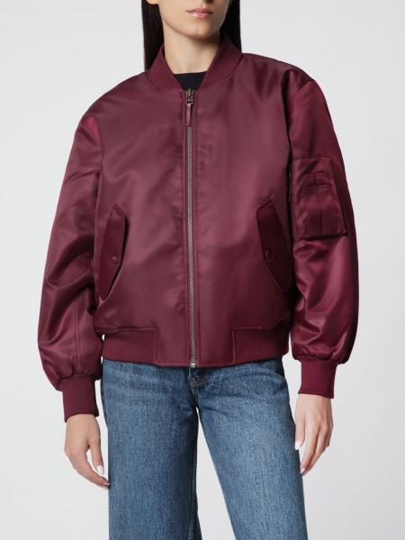 Leon Bomberjacke Anine Bing aus Polyester in Relaxed Fit mit Reißverschluss