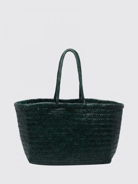 Borsa a mano Dragon Diffusion in pelle intrecciata con doppio manico