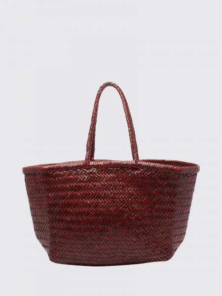 Borsa a mano Dragon Diffusion in pelle intrecciata con doppio manico