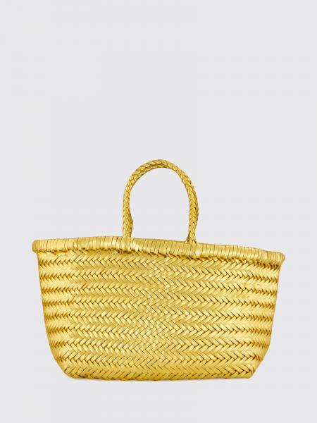 Borsa a mano Triplo Salto Dragon Diffusion in pelle intrecciata con doppio manico