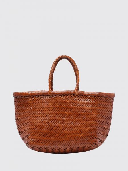 Borsa a mano Triplo Salto Dragon Diffusion in pelle intrecciata con doppio manico