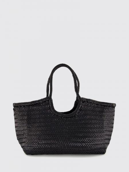 Borsa a spalla Nantucket Dragon Diffusion in pelle con manici intrecciati