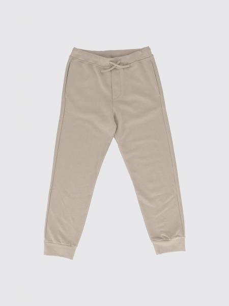 Boy's Slim Fit Dsquared2 Cotton Logo Jogging Trousers