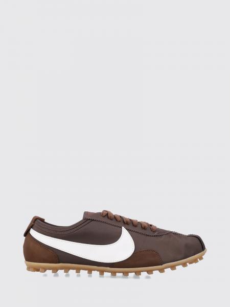 Men's Moon Shoe OG Nike Trainers in Nylon and Leather with Iconic Swoosh Logo
