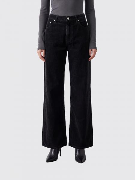 Korea High-Waisted Straight Corduroy Trousers Haikure