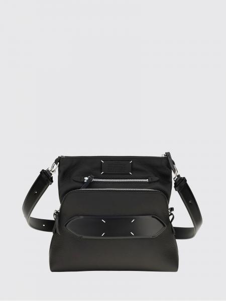 Maison Margiela City Grained Leather Crossbody Bag with Four Stitches