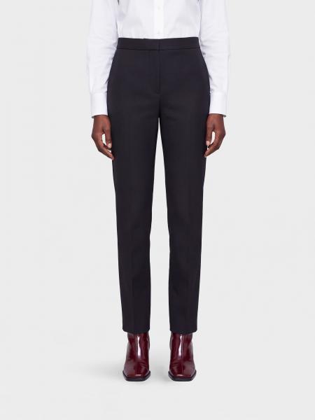Pantaloni skinny Acino Max Mara a vita media in lana con vestibilità slim
