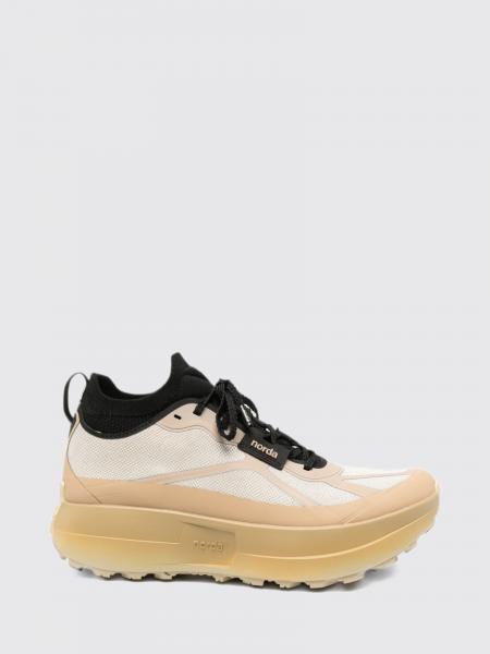 055 Bicolor Technical Fabric Sneakers Norda with Vibram Platform Sole