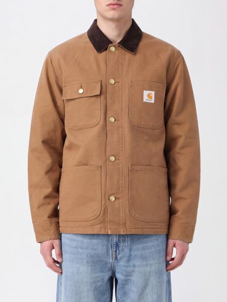 Carhartt WIP OG Michigan Cotton Shirt Jacket with Patch Pockets and Logo
