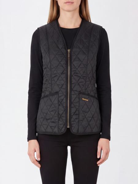 Barbour Betty Quilted Recycled Nylon Gilet with V-Neck