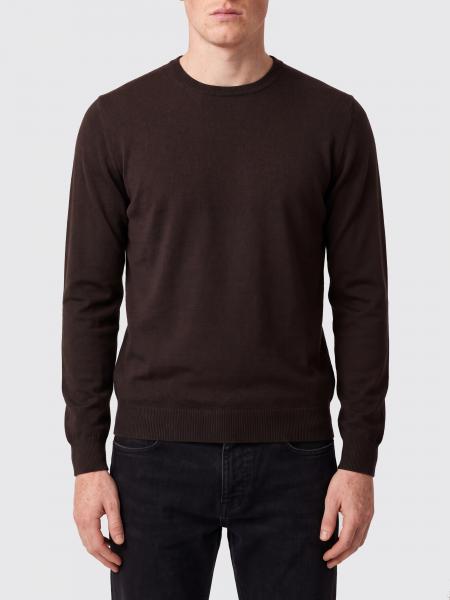 Tagliatore 100% Wool Crew-Neck Jumper with Ribbed Trims