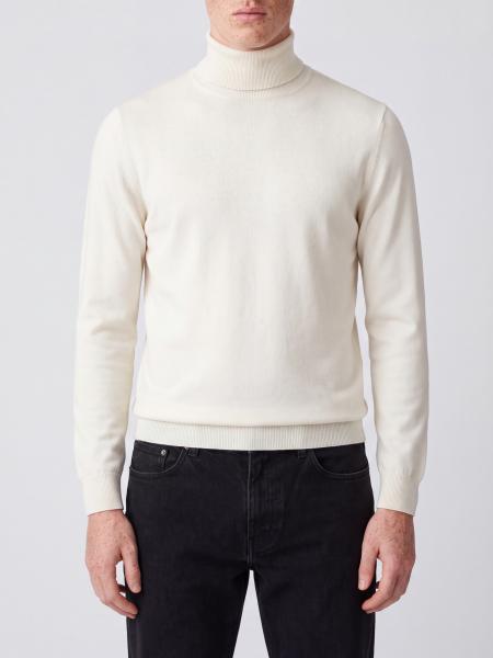 Tagliatore 100% Wool Turtleneck Jumper with Ribbed Trims