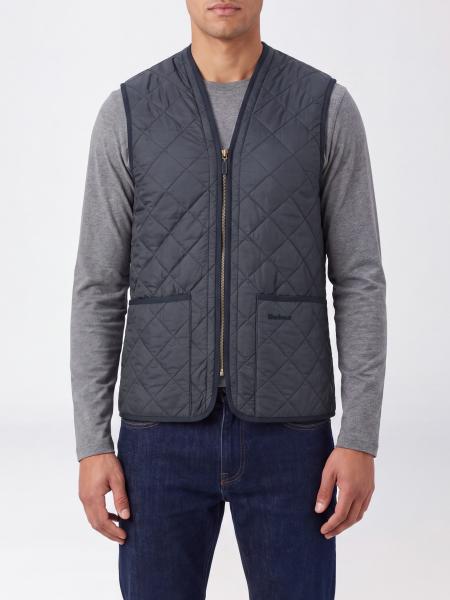 Barbour Quilted Gilet in Waterproof Nylon with Fleece Lining and Zip Closure