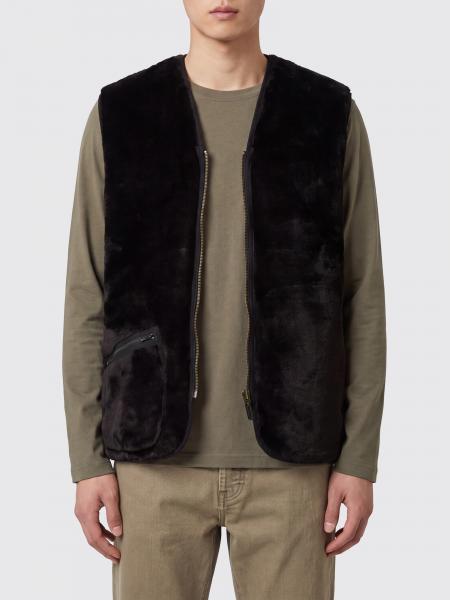 Barbour Warm V-Neck Fleece Utility Waistcoat with Zip Pockets