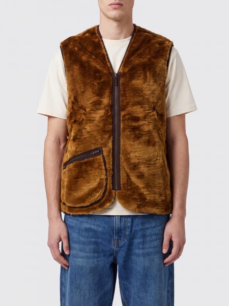 Barbour Warm V-Neck Fleece Utility Waistcoat with Zip Pockets