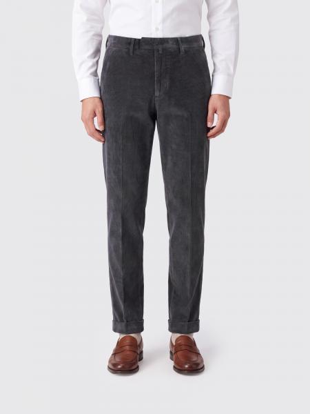 Briglia 1949 Slim Fit Cotton Velvet Chino Trousers