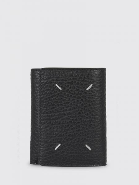 MAISON MARGIELA 粒面皮革三折钱包