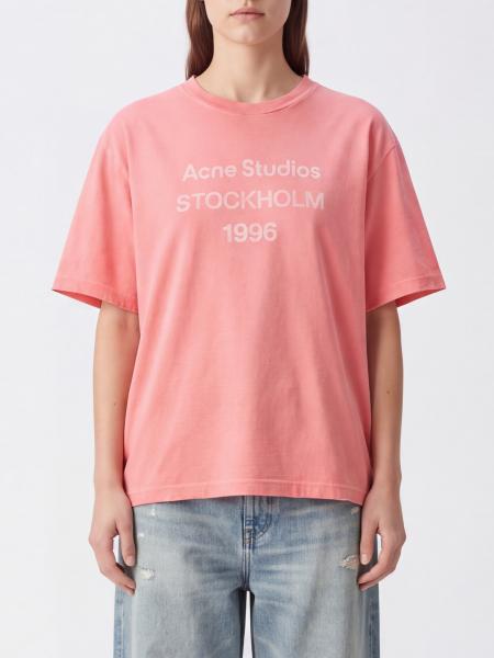 Relaxed-Fit T-Shirt von Acne Studios aus Bio-Baumwollmischung mit Logo