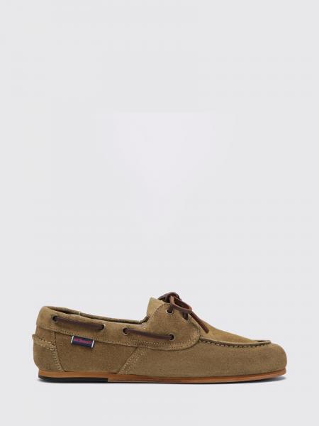 Sebago Owen Suede Boat Shoe Loafers with Leather Sole