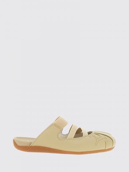 Speedcat Slip-On Leather Mules Puma with Tone-on-Tone Logo
