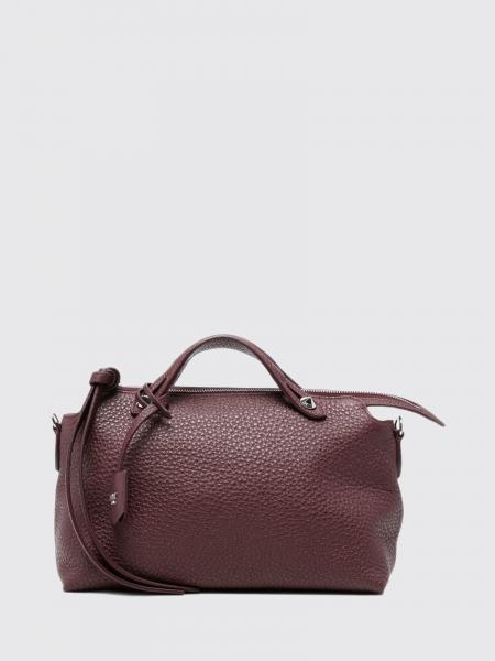 Fendi by The Way Grained Calfskin Leather Handbag