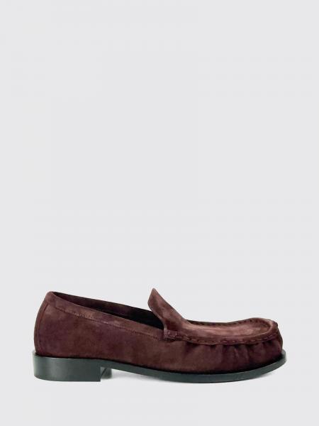 DRIES VAN NOTEN スエードローファー ラウンドトゥ＆レザーソール