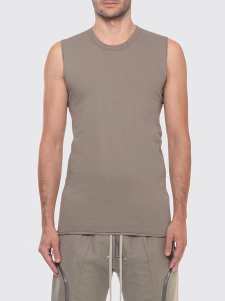 RICK OWENS 修身款纯棉圆领背心