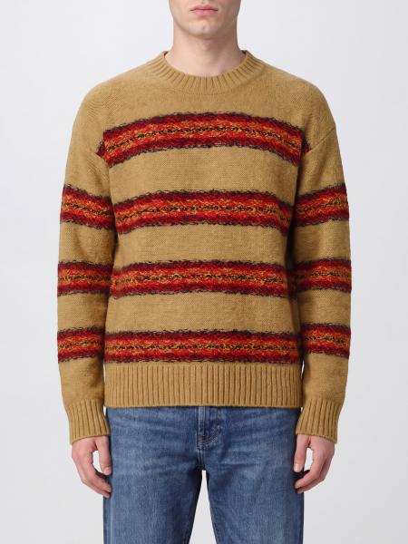 Dries Van Noten Multicolour Striped Wool Crewneck Jumper